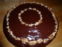 Традиционный шоколадный торт - Чай должен быть без сахара, если вы кушаете этот торт. 