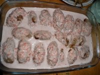 Ленивые голубцы - 3 способа приготовления - Заливаем голубцы полностью смесью из сметаны и томатной пасты