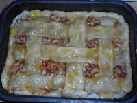 Яблочный пирог из готового слоеного теста - 18 фото - Пирог можно кушать. 
