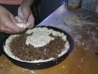 Пирог с мясом