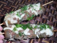 Шашлычки из фарша в духовке