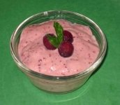 Мусс клюквенный