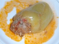 Перцы фаршированные мясом и рисом - Перцы фаршированные мясом и рисом