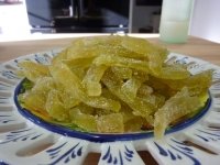 Цукаты из арбузных корок