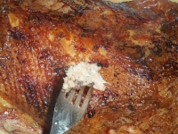 Гусь замаринованный в рассоле на яйцо - Мясо благодаря рассолу получается очень сочным