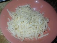 Хачапури - Сыр натертый на терке