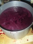 Сок из винограда на соковыжималке - Полная, четрыехлитровая кастрюля получилась