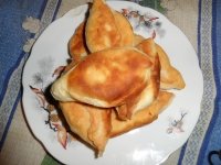 Жареные пирожки с начинкой - На мой вкус это отличная начинка
