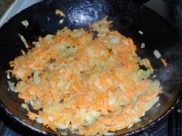 Ленивые голубцы - 3 способа приготовления - Зажарка из лука и моркови - она пойдет в фарш