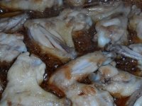 Куриные крылья с медом и соевым соусом - куриные крылья с колой