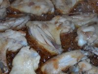 Куриные крылья с медом и соевым соусом - куриные крылья тушеные с колой