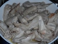 Куриные крылья с медом и соевым соусом - 